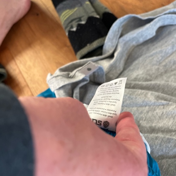 Stio bundle Gray T-Shirt and Blue Athletic Shorts Set - Picture 7 of 7